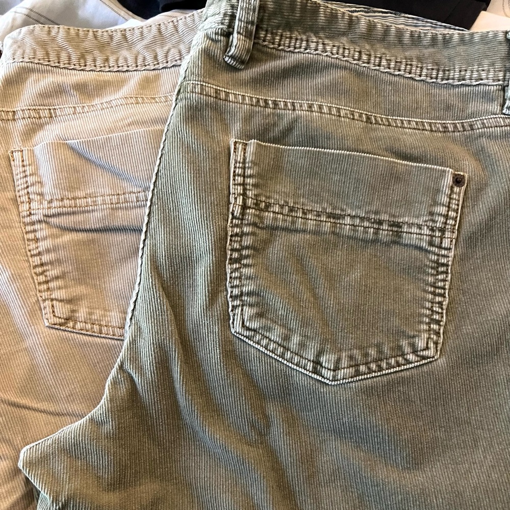 Eddie Bauer corduroy boot cut pants